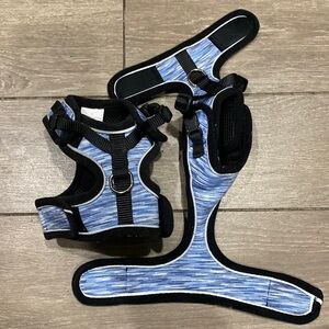 Cat Harnesses lot of 2 Velcro soft size Small